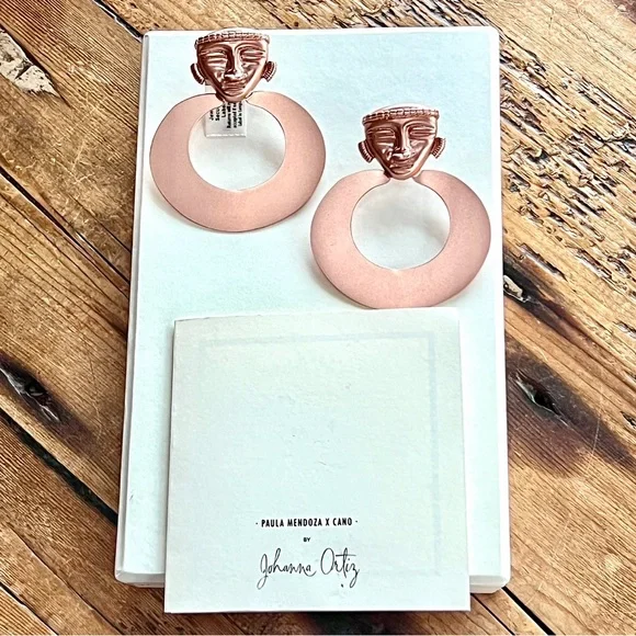 🌺🎉HP🎉🌺 NWT Johanna Ortiz La Foret Rose Gold Earrings - Picture 11 of 16